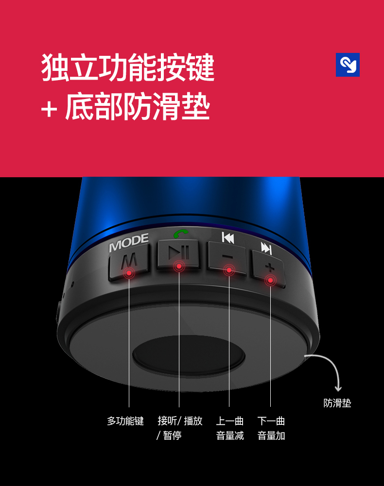 Loa bluetooth không dây Yushchenko N612 mini nhỏ cầm tay điện thoại di động thừa loa siêu trầm nhà xe khối lượng lớn súng nhỏ thép giỏ răng siêu lớn máy nghe nhạc cầm tay dễ thương - Trình phát TV thông minh 