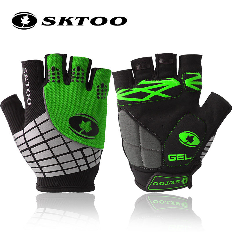 Bike Riding Gloves Summer Halffinger Mountaineering Bike men and women Breathable Shock Absorbing Bike Short Finger Gloves Riding Gear
