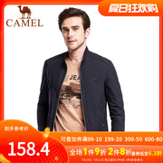 Mang Camel nam Summer Fashion Trend trẻ Pure Color Business Casual Jacket nam Slim Jacket.