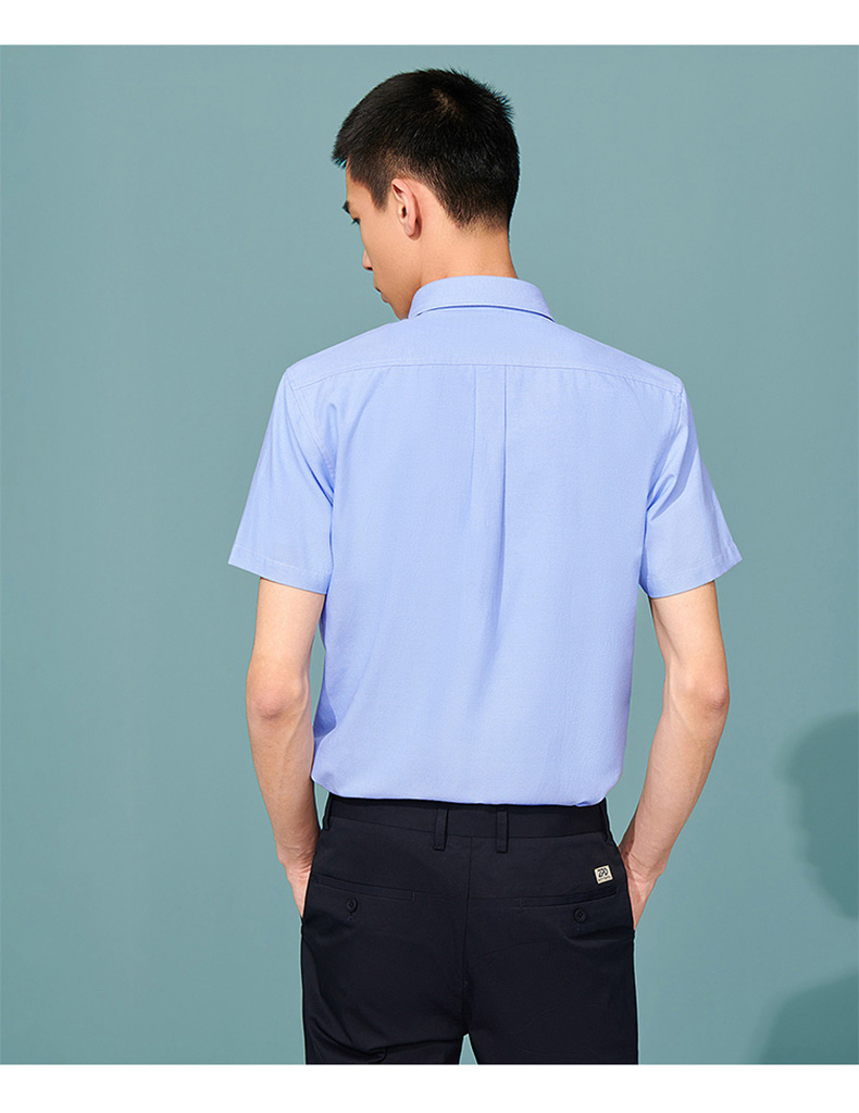 海澜之家 2021春季新款休闲短袖衬衫 图11
