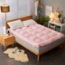 Nệm lông cừu dày ấm có thể gập lại 1,5m1,8 m giường 褥 đơn đôi 1,2 thảm ngủ tập thể giá nệm cao su non Nệm