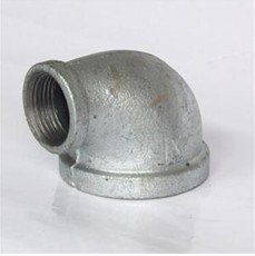 Galvanized 90-degree galvanized wire buckle elbow heterodiameter inner tooth elbow variable diameter inner wire elbow heterodiameter joint size elbow