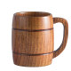 Japanese retro wooden cup wooden handle coffee cup milk cup tea cup student drinking cup handmade cup