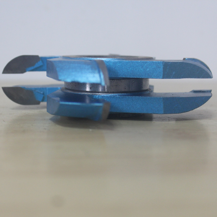 Woodworking tool vertical milling mahogany chair round tenon knife vertical shaft package sharp knife shoulder falcon knife package tenon knife out tenon combination