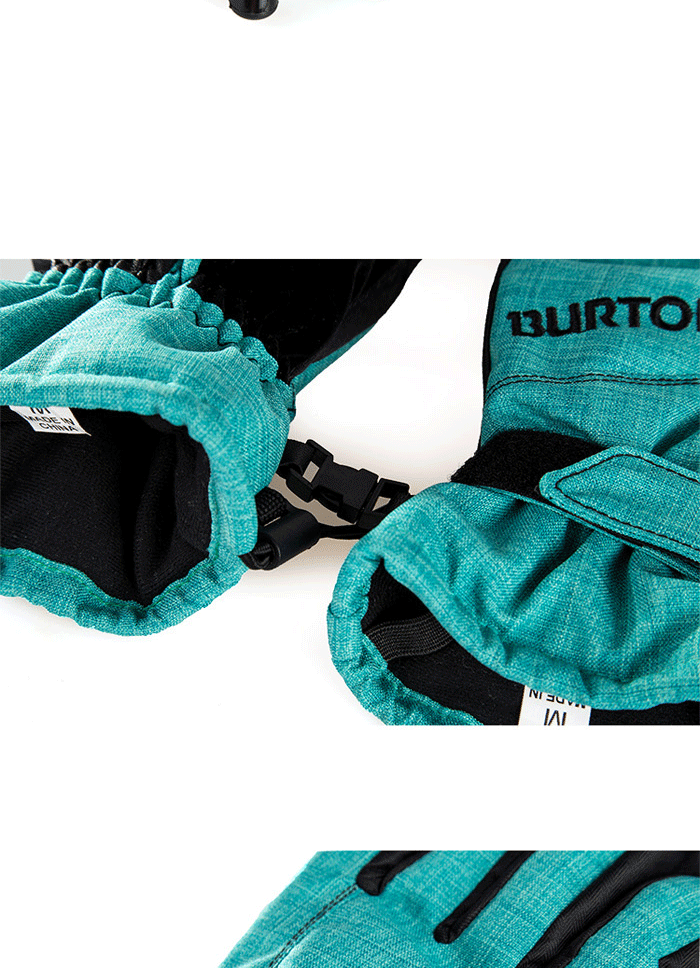 Găng tay trượt tuyết ngoài trời Burton của phụ nữ chống thấm nước chống thấm nước ấm dành cho người lớn găng tay lưới