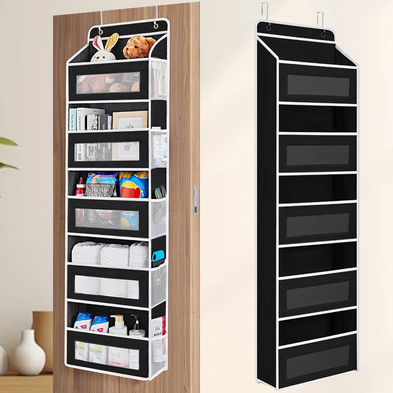 Japanese Wardrobe Door Back Wall-Mounted Household Storage Bag Bathroom Bedroom Hanging Bag Storage Bag Large Size