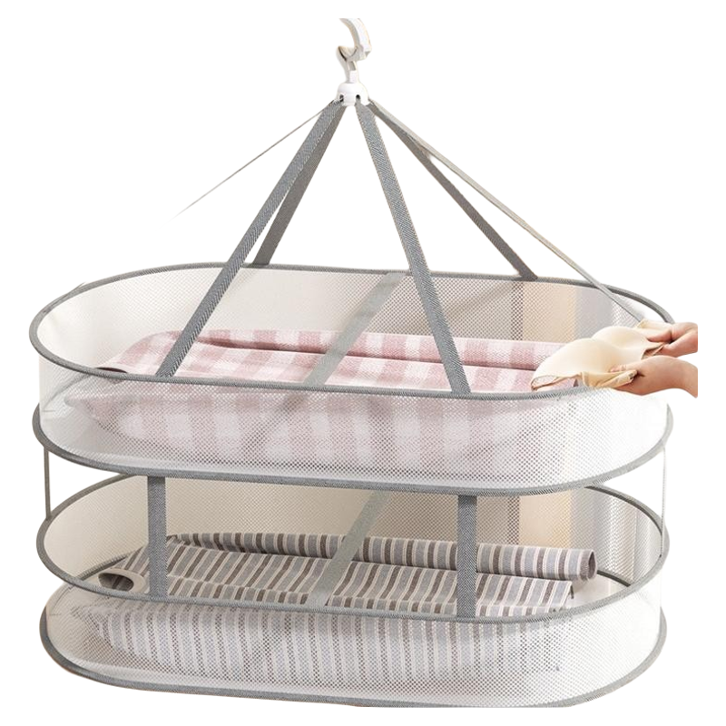 日本製輸入物干しネット ブラジャー物干しネット パンストネット バッグ物干しバスケット 衣類 変形防止物干しラック 工芸品