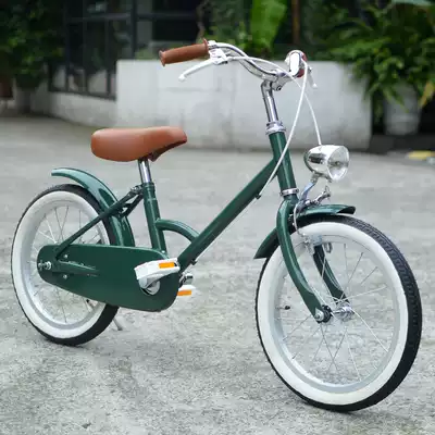 Customized 16 inch children 3-7 years old retro postal green bicycle boys and girls bicycle