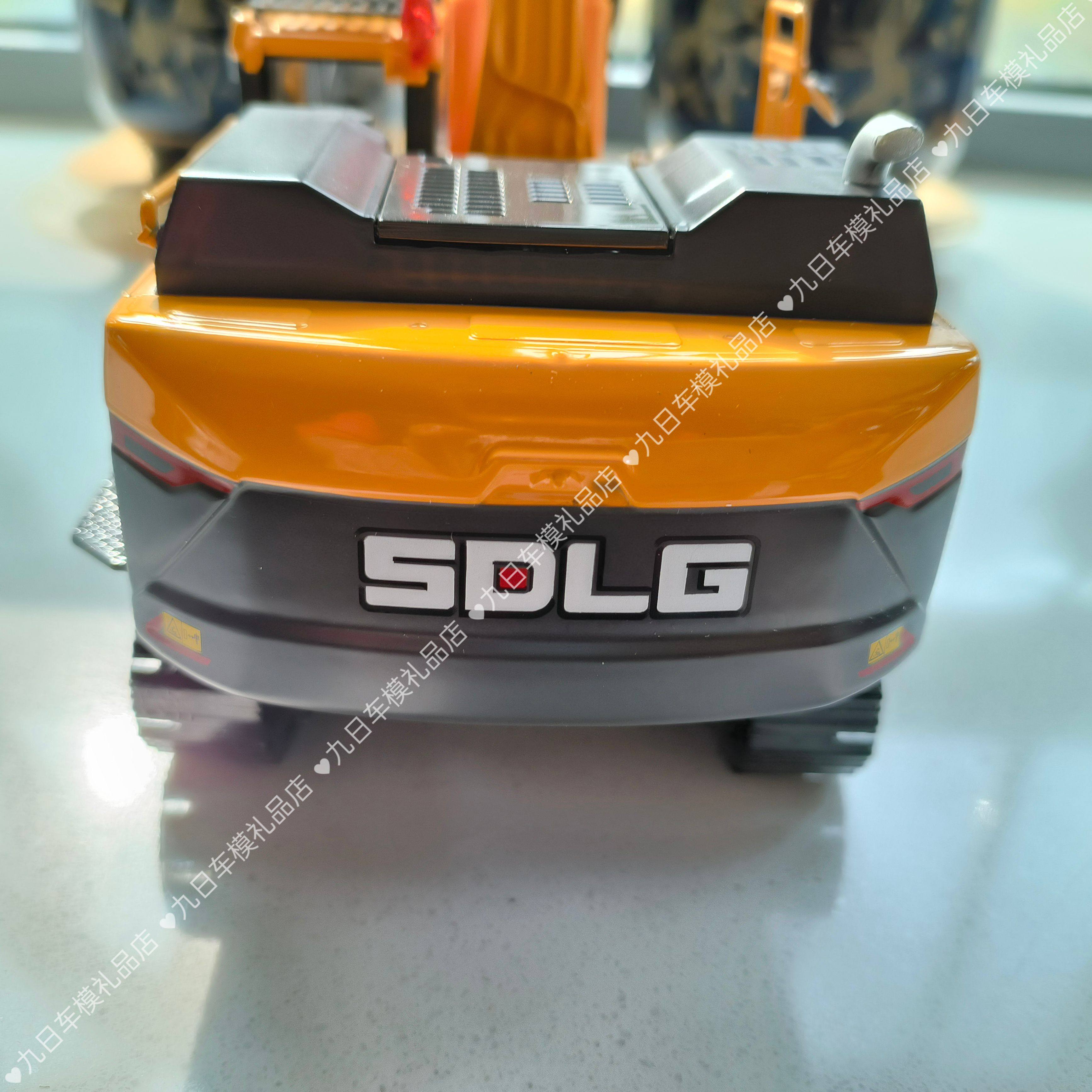 原厂新款SDLG E6395H挖掘机模型1:35，收藏级精品，你心动了吗？-合金车