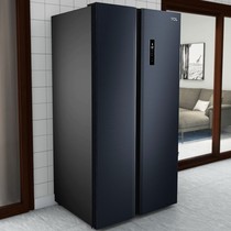 TCL520 liter refrigerator double door ultra-thin household door open door super large capacity air-cooled frost-free frequency conversion energy-saving double door