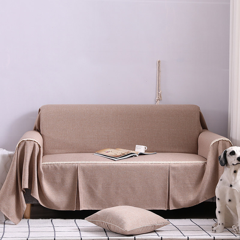 Nordic simple four seasons lazy all-inclusive universal sofa cover elastic universal sofa cushion towel non-slip full cover cloth