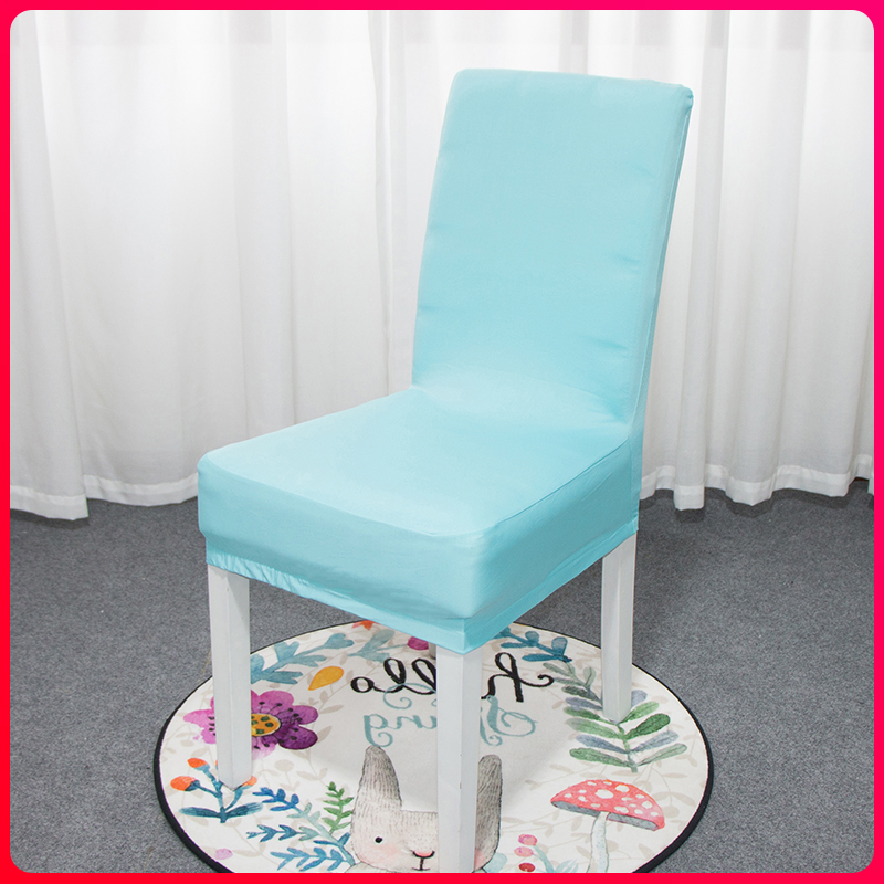 Household one-piece elastic dining chair cover cushion set Universal simple dining room hotel dining table stool cover Chair cover cover