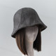 Fisherman Hat Women's Autumn and Winter Korean Style Trendy Versatile Plain Face Showing Small Basin Hat Casual Literature and Art Retro Bucket Hat