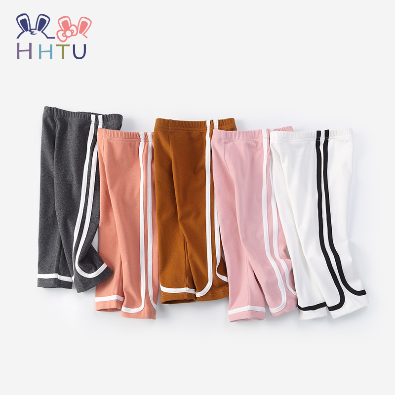 (22719P lower shelf) Bab bottom pants child clothing baby side bends long pants children outside wearing pants-Taobao