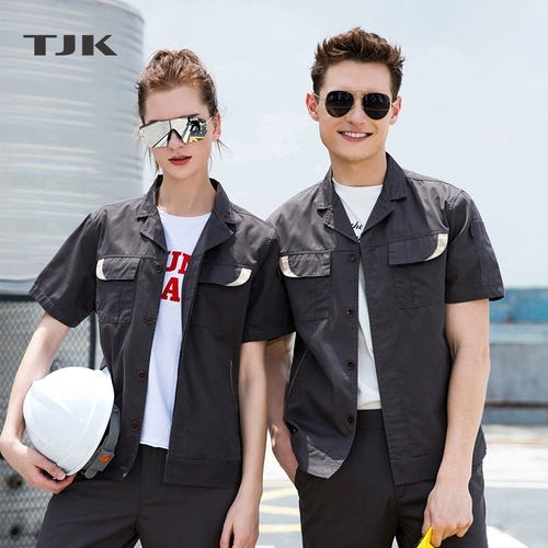 Летний тонкий дышащий износостойкий комбинезон, короткий рукав, делается под заказ