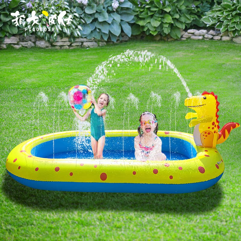 Water spray thickening children's baby children's swimming pool home adult inflatable small family toy pool game pool