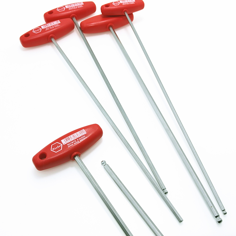 weeber Japan imports hexagonal wrench to lengthen the heads 500mm printing press T round hexagon