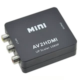 AV в HDMI Converter DVD Set -Top Box Computer в HDMI TV Video Audio Трехно