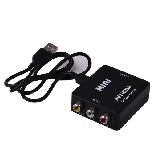AV в HDMI Converter DVD Set -Top Box Computer в HDMI TV Video Audio Трехно