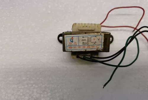 Трансформатор, электронные колонки, блок питания, 9v, 2W