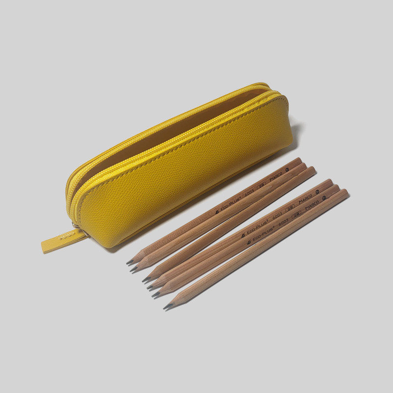 In simple stationery box large capacity male and female students high value small stereo steamed bread family pure pen bag