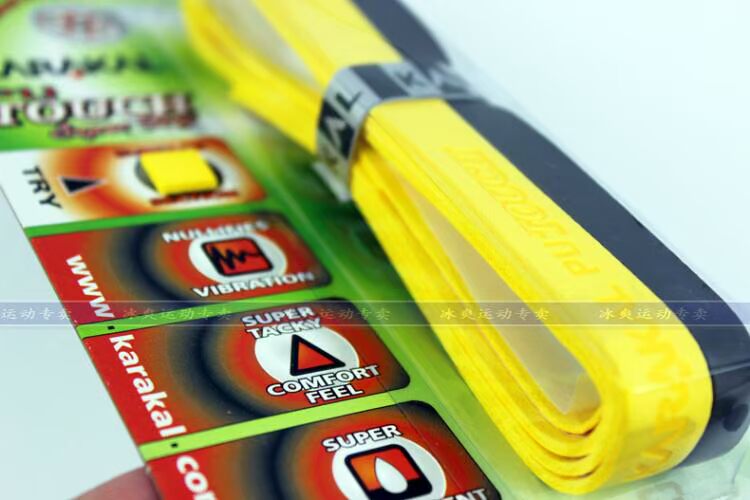 Đích thực KARAKAL chính tả đôi PU gel tay nano mồ hôi-thấm vành đai cầu lông quần vợt squash xử lý da KA630S vợt tennis yonex 270g