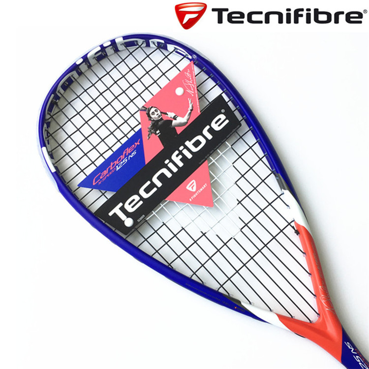 Tenny fly tecnifibre squash vợt Carboflex x-speed125NS sợi carbon đầy đủ carbon siêu nhẹ vợt tennis wilson ultra 100ul (257gr)