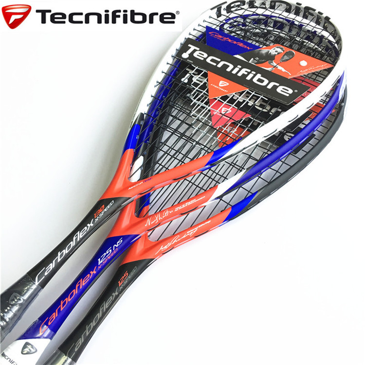 Tenny fly tecnifibre squash vợt Carboflex x-speed125NS sợi carbon đầy đủ carbon siêu nhẹ vợt tennis wilson ultra 100ul (257gr)