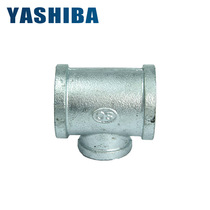 Iron tee and equal diameter tap water pipe galvanized water pipe Iron joint iron fittings Masteel pipe fittings handicraft fittings tee