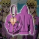 Áo khoác mới của Gerd Misda JOJO Bizarre Adventure 3D In áo cardigan Áo khoác thể thao cho học sinh - Áo khoác đôi