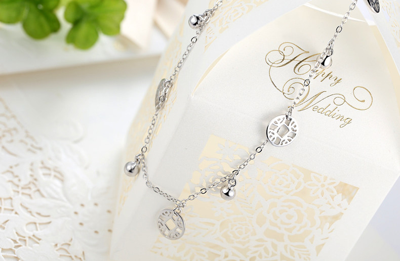 Chaine de cheville Femme en Argenterie - Ref 3102073 Image 11