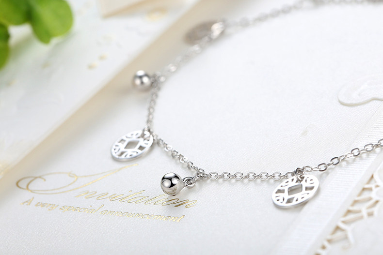 Chaine de cheville Femme en Argenterie - Ref 3102073 Image 8