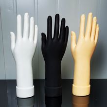 Мужская рука Пластиковый матовый мужчина прямая рука правая рука утолщенная рука перчатки браслет часы Показать поддельную руку