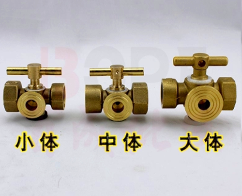 Boiler fittings brass tee stopcock valve lined with PTFE 1 2-F20X1.5 1 2-F1 2 pressure gauge tee