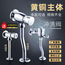 Urinal flushing valve Hand-pressed urinal delay flushing valve Faucet bathroom Press toilet switch