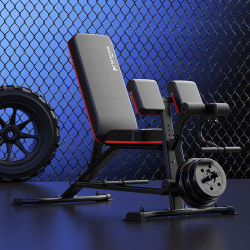 Fitness Bench Multifunctional Men's Exercise Sit-Ups Home Fitness Equipment Bird Press Bench Dumbbell Bench for Men
