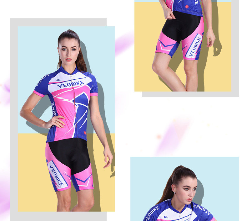 Tenue de cyclisme femme VEOBIKE - Ref 2230810 Image 16
