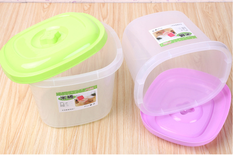 Will sell business gift rice barrel rice storage box 10kg plastic moisture-proof insect-proof rice storage box storage box will sell gifts
