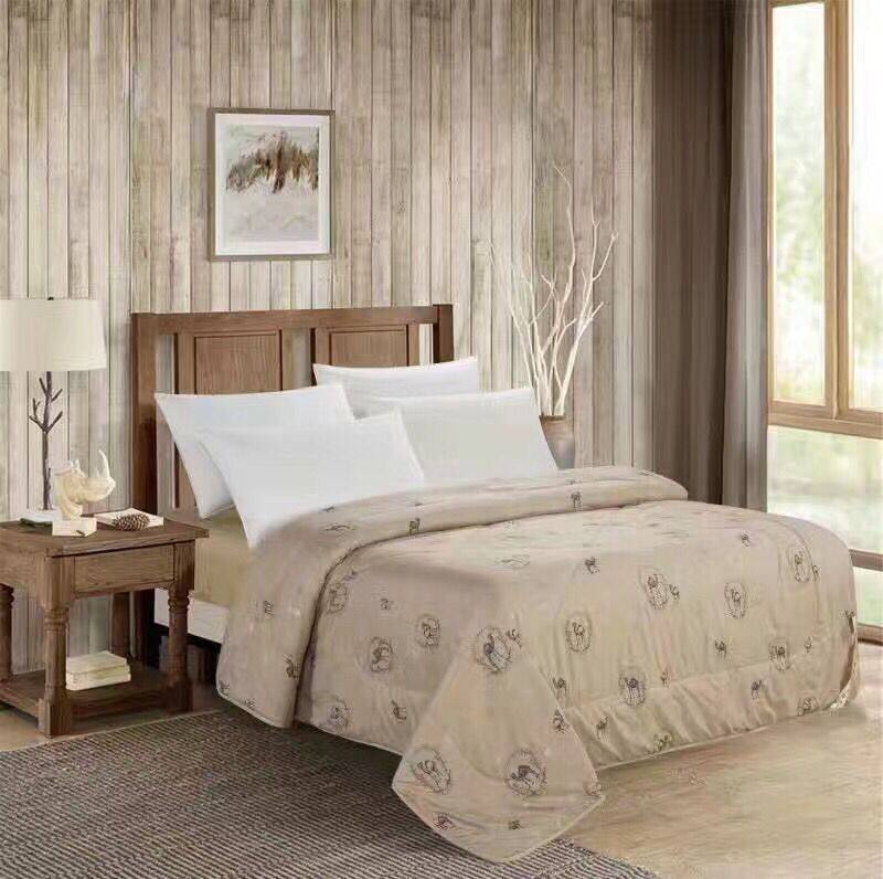 Fair sale gift selenium-rich health camel hair quilt Tourmaline nano energy quilt 5 catties