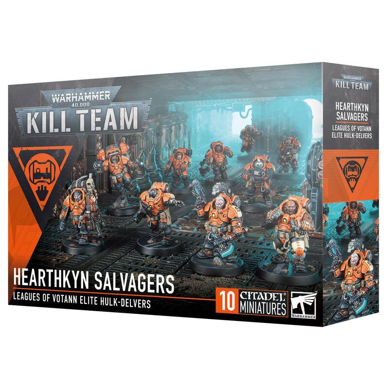 In Stock 40K Kill Team Hearthkyn Salvagers Killing Squad Hearthbreak Salvagers