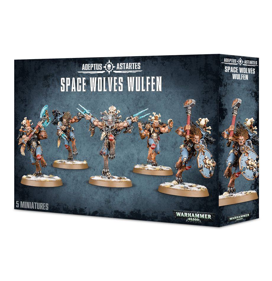 Warhammer 40k Space Marine Wolves Werewolf Space Wolves Wulfen