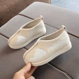 Ханьфу для мальчиков, детская обувь, детские осенние слипоны, китайский стиль