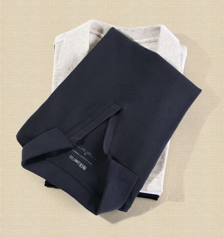 Mùa hè mới phong cách Cotton đứng cổ áo sơ mi polo nam Màu rắn lọt khe vạt áo ngắn tay Paul PL005 áo polo có cổ