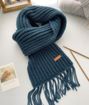 Handloom Scarves Wool Thread Handmade Diy Weave Self-Weave Sending Men And Women Friends Hair Thread Group Materials Surround The Neck Gifts Coarse