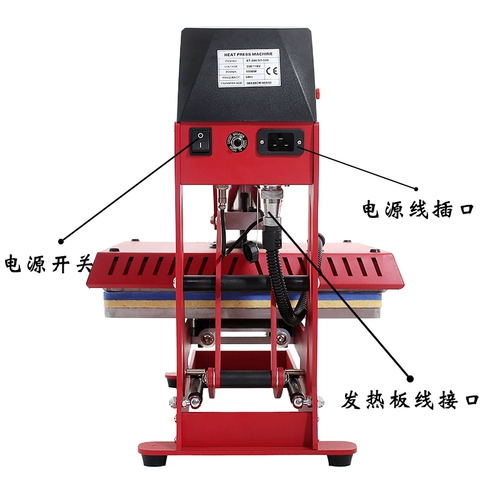 Новая полуавтоматическая магнитная магнитная горячая масштабная машина с плоской печатной машиной.