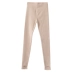 Bước chân lên quần legging nữ Thu mới giảm béo đen mặc cotton cao eo nhẹ màu xám bó sát quần dài kích thước lớn quần lửng nữ Quần tây thường