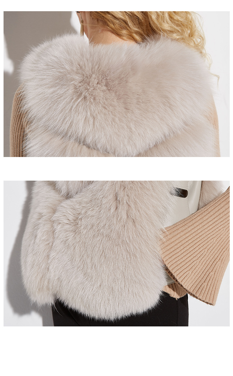 Manteau de fourrure femme RLMARNEA     - Ref 3174831 Image 26