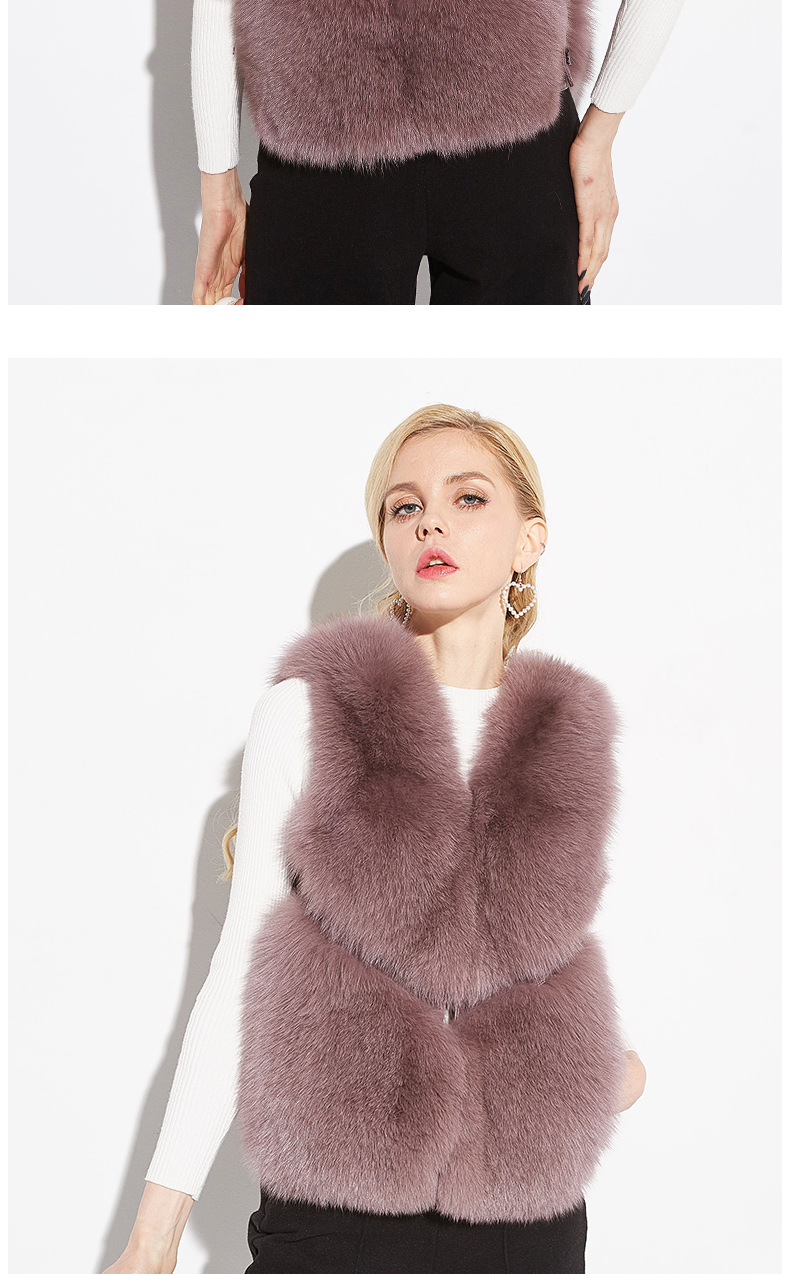 Manteau de fourrure femme RLMARNEA     - Ref 3174831 Image 17