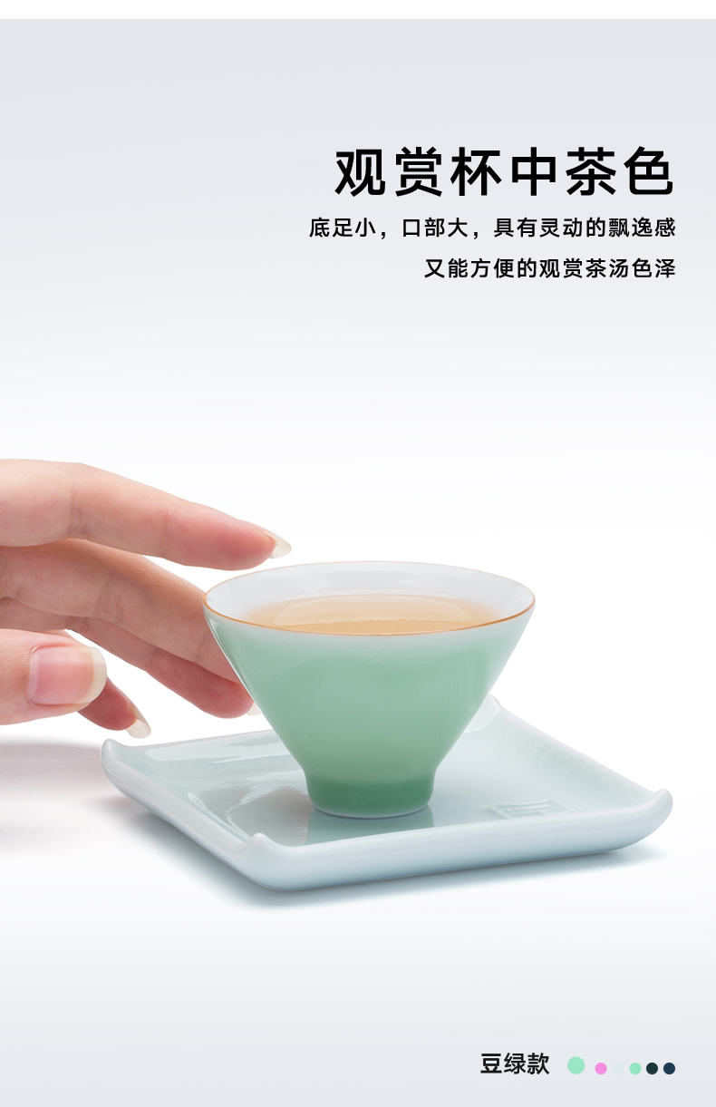 Ceramic cups large individual market metrix against the single cup sample tea cup hot kung fu suit to build small tea light Ceramic bowl