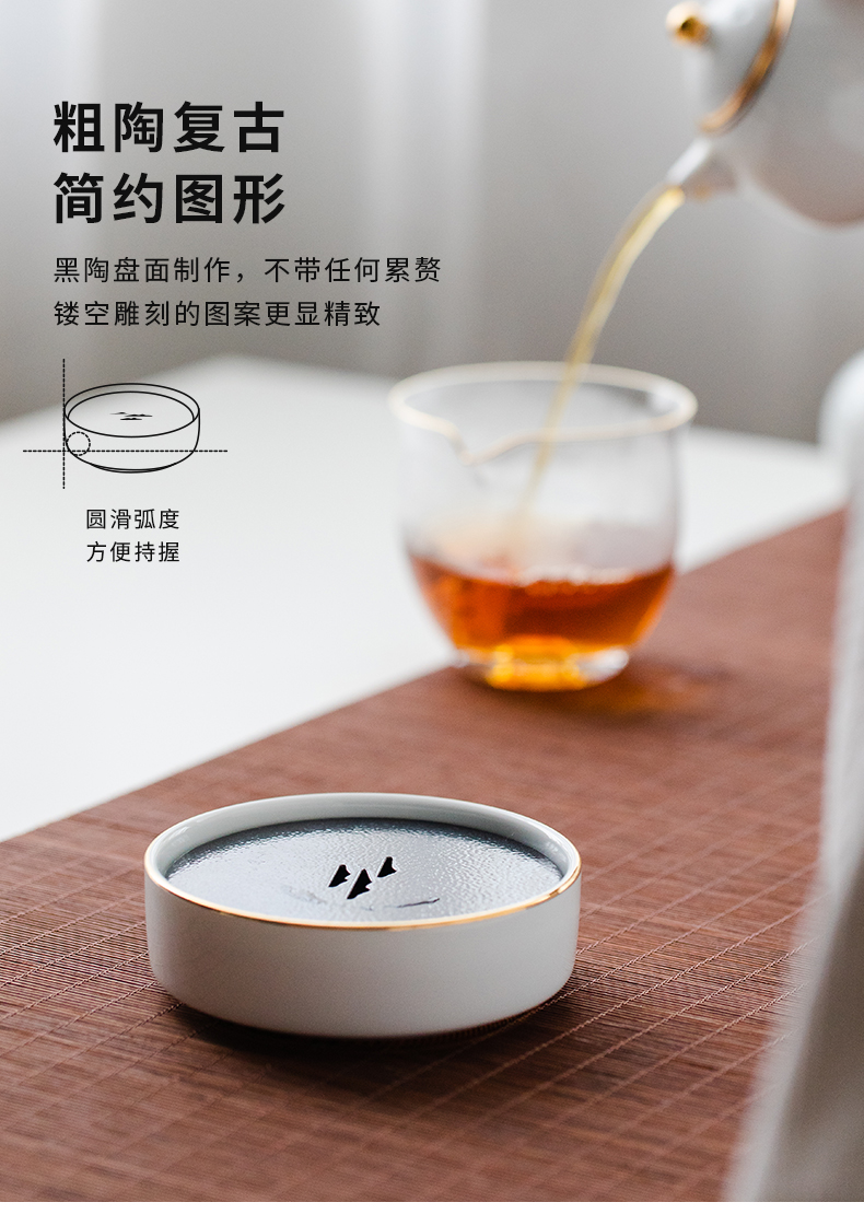 And creation of pot bearing the teapot dry machine ceramic bearing violet arenaceous mat Japanese tea pot a pot of kung fu tea accessories